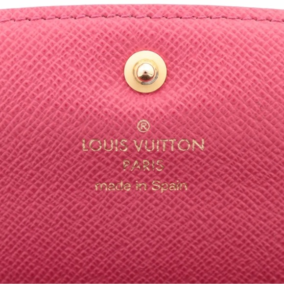 Louis Vuitton Monogram Bloom Flower Portefeuille Emilile Wallet Pink M64202 - Picture 7 of 12